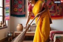 সকালে ঘর ঝাঁট দেওয়ার সময়ে এই কয়েক কথা বলুন, মা লক্ষ্মীর আশীর্বাদ পাবেন, জীবনে আসবে টাকা