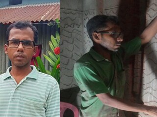 আন্দোলন থেকে ফিরে পাইপ লাইনের কাজ করছেন চাকরিহারা শিক্ষাকর্মী