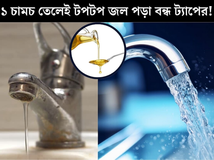 ট‍্যাপ থেকে টপটপ করে পড়ছে জল। বিশেষত বাথরুমের ট‍্যাপ প্রায়শই খারাপ হতে থাকে। এতে জল ভাল করে পড়ে না। ট‍্যাপের মুখে নোংরা জমেই বেশিরভাগ ক্ষেত্রে বাধাপ্রাপ্ত হয় জলের প্রবাহ। 