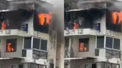 মর্মান্তিক! দিল্লির দ্বারকায় আগুনে ঝলসে মৃত্যু বাবা ও ২ সন্তানের, ব্যালকনি থেকে লাফিয়ে প্রাণ হারালেন তিনজন, দেখুন ভিডিও... মর্মান্তিক! দিল্লির দ্বারকায় আগুনে ঝলসে মৃত্যু বাবা ও ২ সন্তানের, ব্যালকনি থেকে লাফিয়ে প্রাণ হারালেন তিনজন, দেখুন ভিডিও...