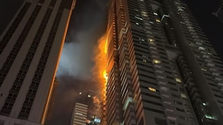 দুবাই-এর অত্যাধুনিক বহুতলে বিধ্বংসী আগুন, বিরাট ক্ষতির আশঙ্কা! নিরাপদে ৩,৮২০ জন বাসিন্দা...Image - The National দুবাই-এর অত্যাধুনিক বহুতলে বিধ্বংসী আগুন, বিরাট ক্ষতির আশঙ্কা! নিরাপদে ৩,৮২০ জন বাসিন্দা...Image - The National