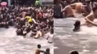 মুসৌরির জলপ্রপাতে হঠাৎ কুচকুচে কালো সাপের ভেল্কি! প্রাণ বাঁচাতে ছুট লাগাল পর্যটকরা, দেখুন সেই ভিডিও...