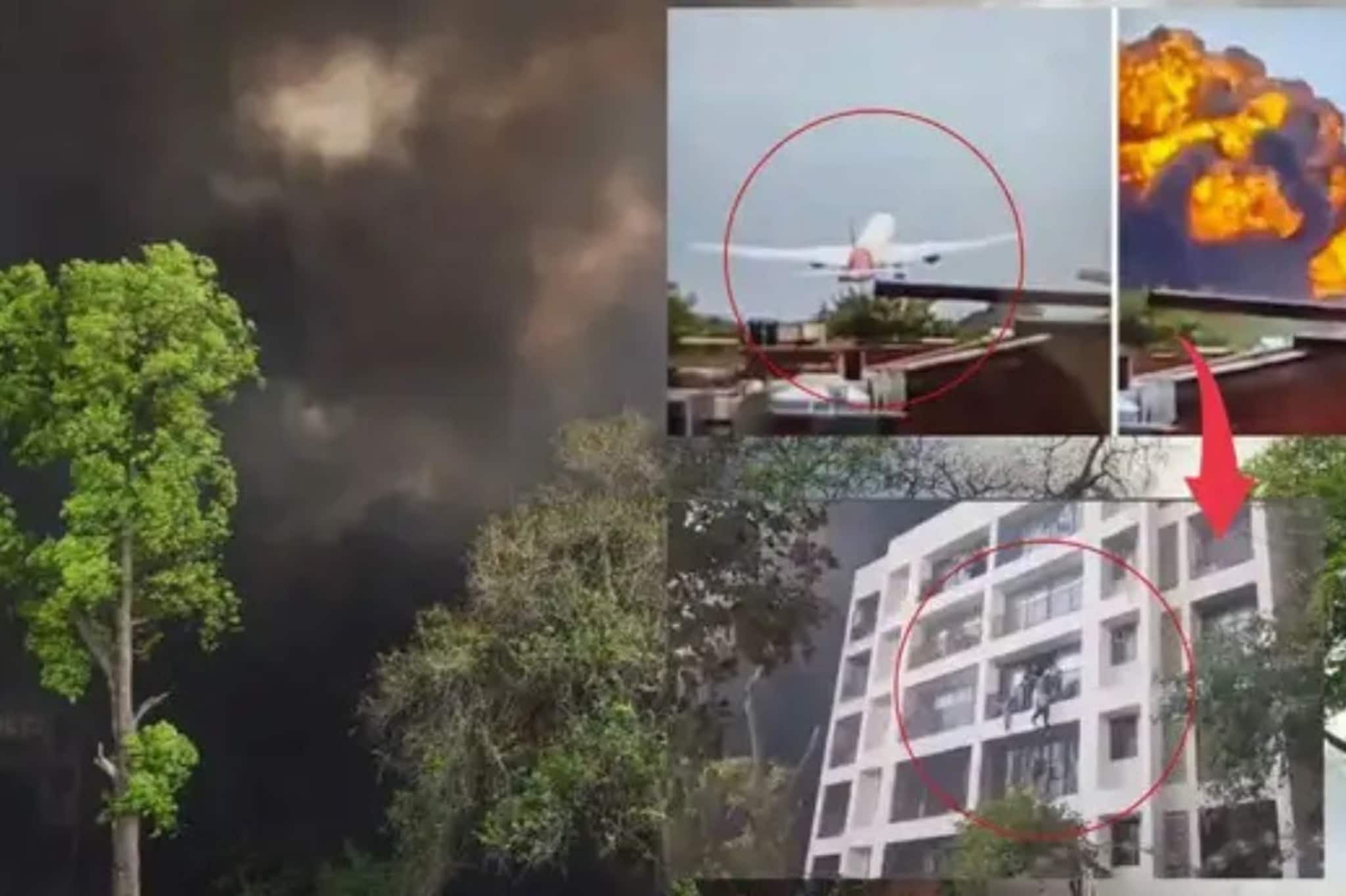 ভয়ঙ্কর! আহমেদাবাদে বিমান দুর্ঘটনার পর হোস্টেল থেকে জীবনের ঝুঁকি নিয়ে লাফ, দেখুন ভিডিও