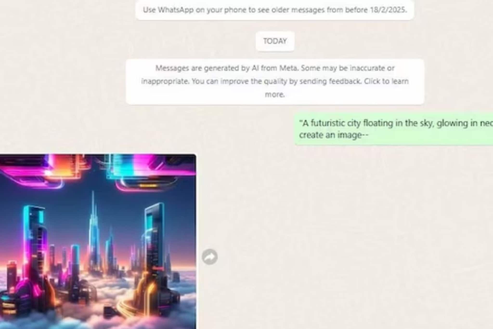 WhatsApp-এ AI ছবি তৈরি করতে চাইছেন? সহজ এই ধাপগুলি অনুসরণ করলেই কেল্লা ফতে