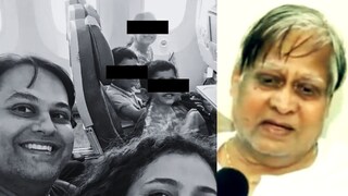 এয়ার ইন্ডিয়ার অভিশপ্ত বিমানে চিকিৎসক প্রতীক যোশীর পরিবারের শেষ সেলফি৷ (ডানদিকে) প্রতীকের বাবা জে পি যোশী৷