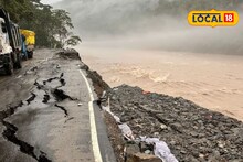 কোনও রাস্তা নেই, টানা বৃষ্টিতে রাস্তার উপরে বইছে নদী! সিকিমের লাইফলাইন NH10-এর ভয়াবহ রূপ