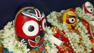 রথযাত্রা স্পেশ্যাল,এক বিশেষ সবজির উপর জগন্নাথ-বলরাম-শুভদ্রা আঁকলেন গৃহবধূ