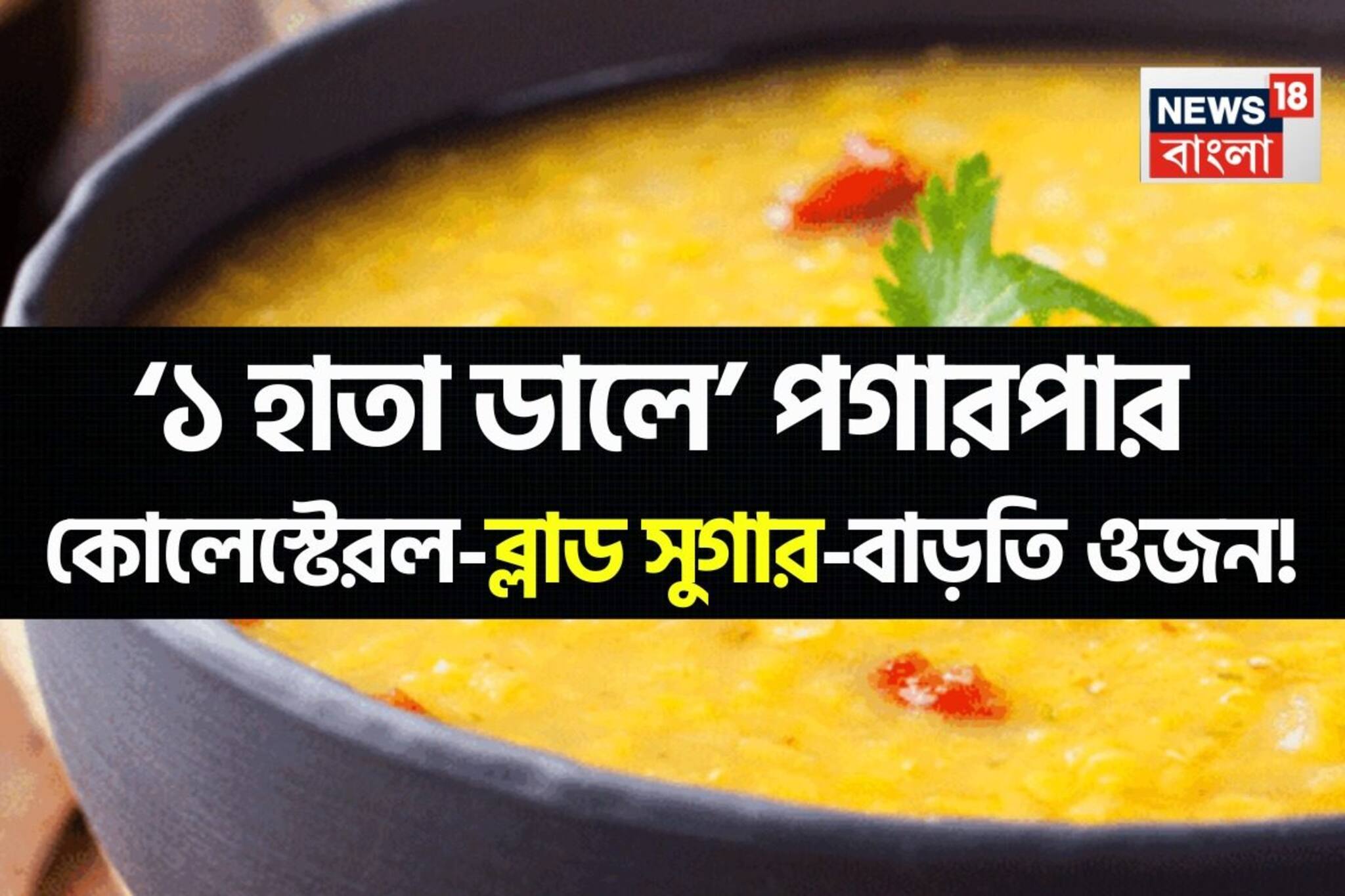 এই ডাল জাস্ট ১ হাতা! কোলেস্টেরল কমিয়ে সুস্থ হার্ট! ওজন কমিয়ে দফারফা ব্লাড সুগারের!