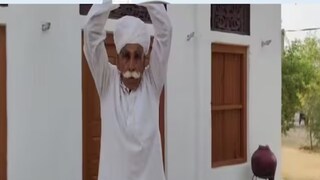 ৮০-তেও গ্রামের তরুণদের বলে বলে হারান শিব ভগওয়ান ভকর৷