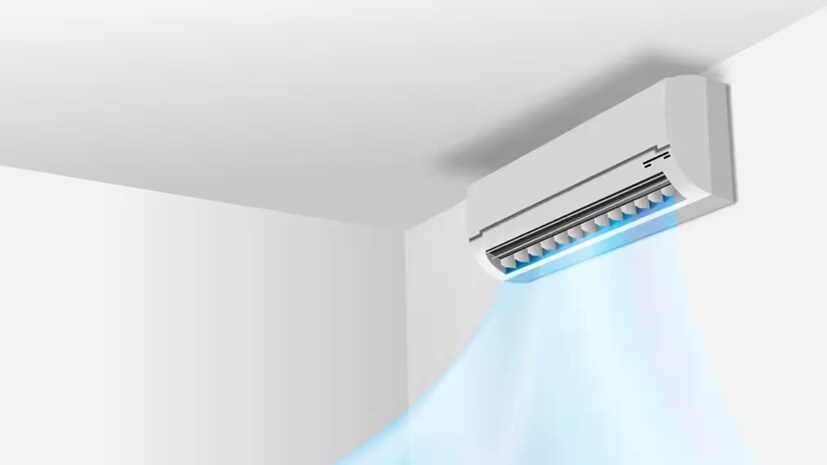 Lloyd 0.8 Ton 3 Star Inverter Split AC (5 in 1 Convertible, 100% Copper, Anti-Viral + PM 2.5 Filter, White with Silver Deco Strip, GLS09I3FOSEV): তাপমাত্রার পারদ যতই লাগামছাড়া হোক, মুশকিল আসান করবে এই Lloyd 0.8 Ton ইনভার্টার স্প্লিট এসি। ব্যবহারকারীর চাহিদার কথা মাথায় রেখে এটি কুলিং অ্যাডজাস্ট করতে সক্ষম। শুধু তা-ই নয়, এতে থাকে স্পেশ্যাল ফিল্টার। যা ধুলো এবং ভাইরাসকে প্রতিরোধ করে। ফলে ঘরের অন্দরের বাতাসও থাকে বিশুদ্ধ।