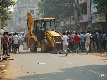 Accident: রাস্তা দিয়ে হাঁটছিলেন! আচমকা পিছন থেকে ধাক্কা মারল জেসিবি… ঘটনাস্থলেই মৃত্যু পথচলতি ব্যক্তির