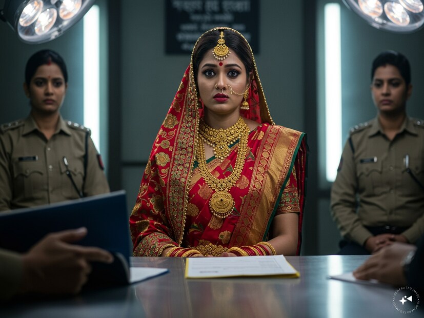 বিয়ের সাজে থাকা অবস্থাতেই থেমে যায় তাঁর পনেরোতম 'নতুন' জীবনের সূচনা। ধরা পড়ে যায় বহুচর্চিত সেই পর্দার আড়ালে থাকা বাস্তব। পুলিশ, তদন্তকারী দল, আদালতের আবেদন—সব মিলিয়ে গল্পের মোড় নেয় অন্যদিকে। প্রতিভা, প্রতারণা, না কি মানসিক সমস্যার ছায়া? উত্তর খুঁজছে সমাজ আর তদন্তকারী অফিসারের দল।