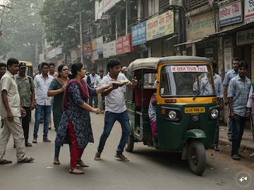 ভাড়া নিয়ে তর্কাতর্কি, মহিলাকে জুতোর বাড়ি! টোটোচালকের ‘দাদাগিরি’তে অবাক কাণ্ড হাওড়ায়!