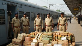 রেলে মাদক পাচারের বিরুদ্ধে বড় সাফল্য আরপিএফ-এর, ‘অপারেশন নারকোস’-এ কোটি টাকার নিষিদ্ধ দ্রব্য জব্দ