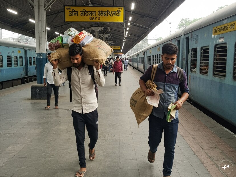 এবার গয়া রেল স্টেশনে ধরা পড়ল এমনই দুই যুবক, যারা ট্রেনে করে উত্তরপ্রদেশ থেকে বিহারে আসত বস্তা বোঝাই করে, আর ফিরে যেত টাকায় গড়াগড়ি দিয়ে।