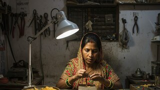 মাছের আঁশে রঙিন স্বপ্ন! খেজুরিতে স্বনির্ভরতার পথ দেখাচ্ছে গয়নার কারখানা