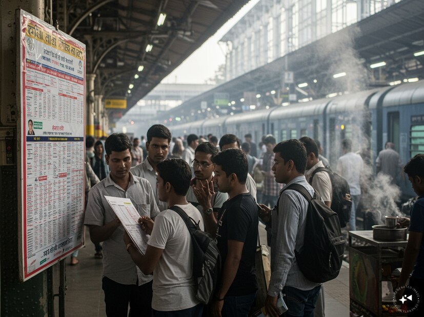 রেলমন্ত্রক জানিয়েছে, দূরপাল্লা ট্রেনের AC classes, sleeper class, and second class ট্রেনের ভাড়া বাড়তে চলেছে আগামী ১ জুলাই থেকে৷ কত হারে বাড়ছে এই সমস্ত ক্লাসের ভাড়া? ভাড়া বাড়লে কাদের কোনও চিন্তা নেই? Generated image