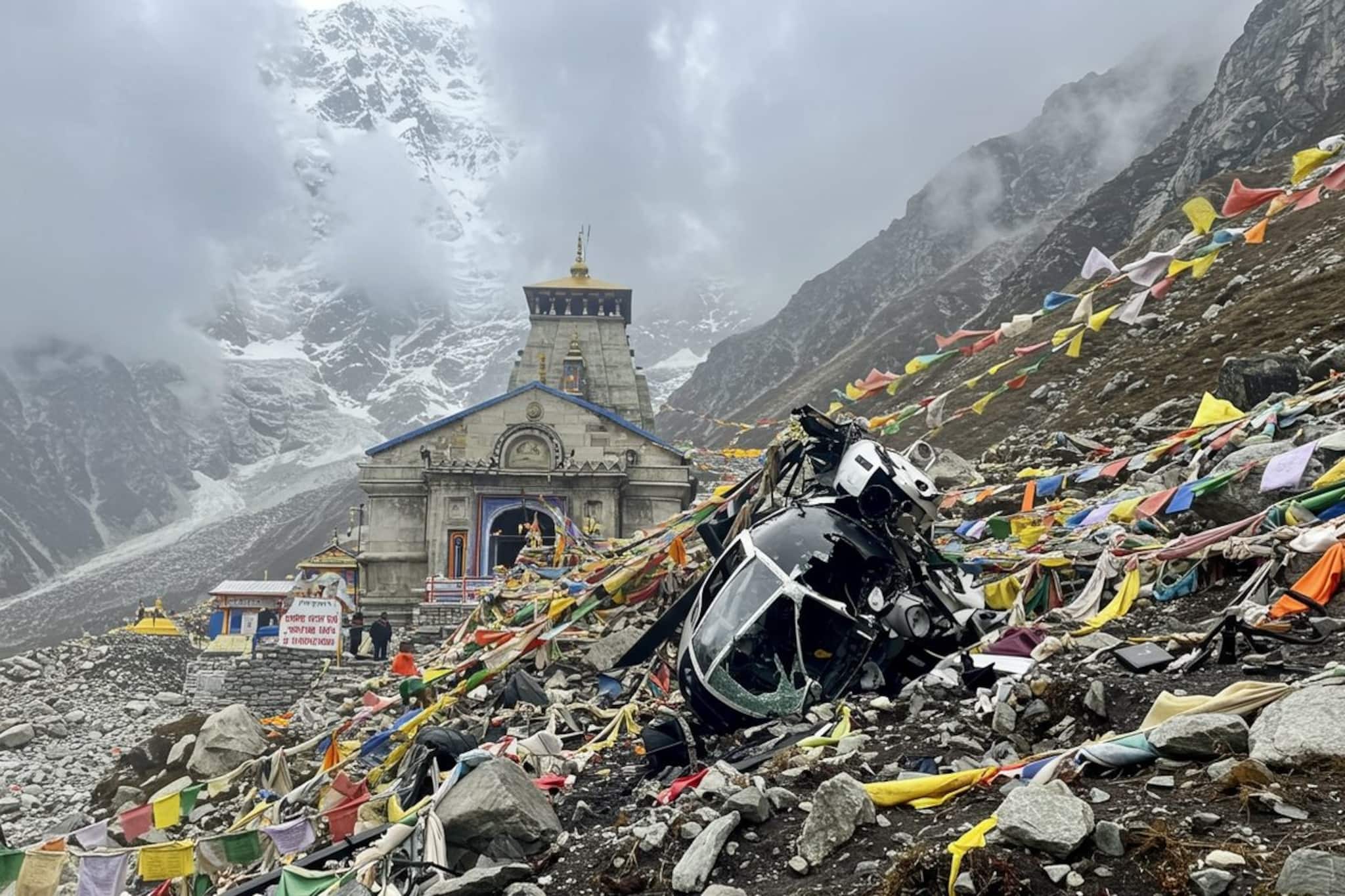 কেদারনাথে হেলিকপ্টার বিপর্যয়! চারধাম যাত্রার লাইভ মনিটরিং সত্ত্বেও আবার অঘটন! কেন?