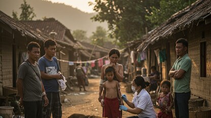 পাগলা কুকুরের আক্রমণে ত্রস্ত দাঁতনের বেতারুই গ্রাম, শিশু-সহ আহত ২২, গ্রামে নজরদারি ও চিকিৎসা তৎপরতা জোরদারvRepresentative Image: AI Generated পাগলা কুকুরের আক্রমণে ত্রস্ত দাঁতনের বেতারুই গ্রাম, শিশু-সহ আহত ২২, গ্রামে নজরদারি ও চিকিৎসা তৎপরতা জোরদারvRepresentative Image: AI Generated