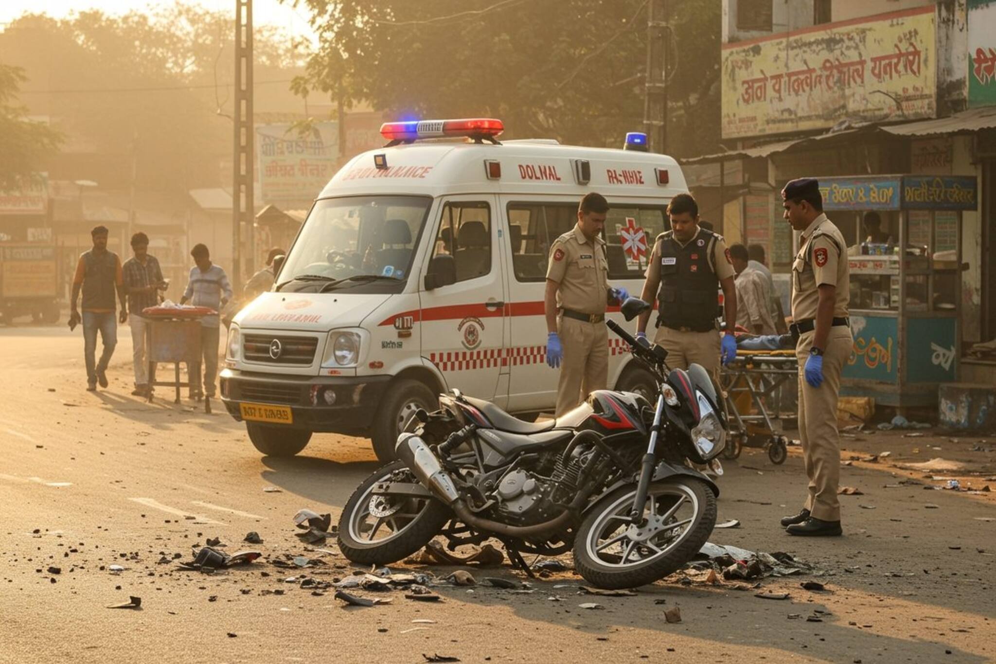 রাস্তায় পড়ে মোটরসাইকেল, ড্রেনের ভিতরে রক্তাক্ত ৪ যুবক! ভোরবেলা শিউরে উঠল পাথরপ্রতিমা
