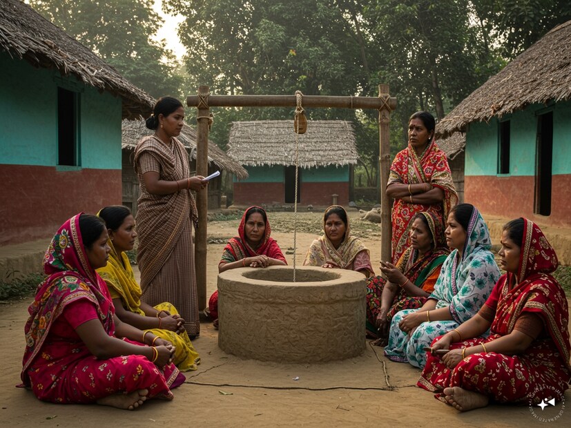১৯৯৫ সালে এই গ্রামে মহিলারা একটি স্বতন্ত্র নিয়ম চালু করেন—পুরুষদের তৈরি করা সমাজব্যবস্থা নয়, মহিলারাই নিজেদের নিয়মে চলবেন। তাঁরা নিজেরাই নিজেদের নিয়ম বানান, নিজেরাই সিদ্ধান্ত নেন। 