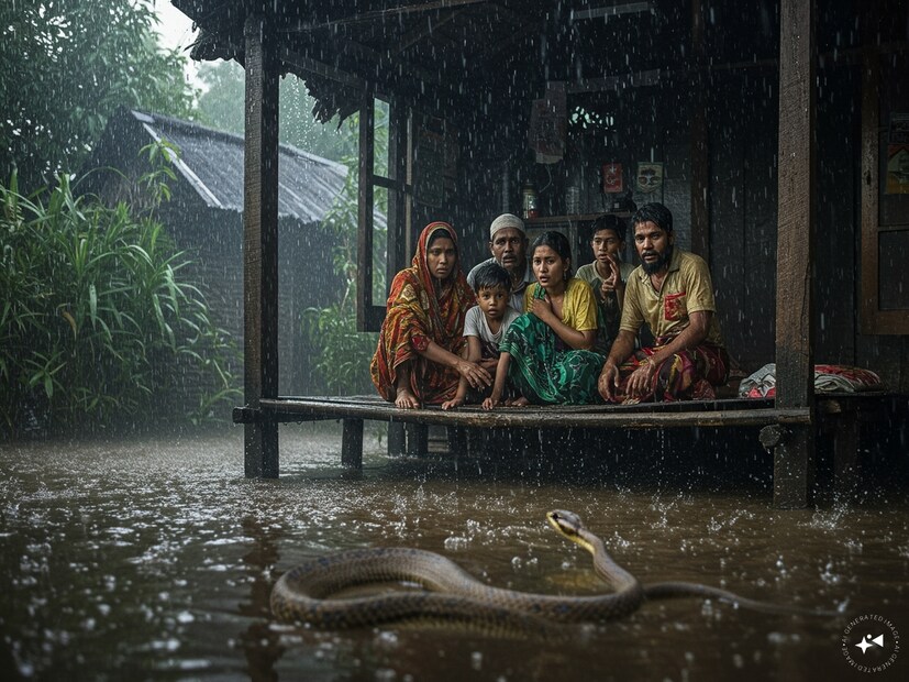 এই নিয়মগুলো মানলে আপনি ও আপনার পরিবার বর্ষাকালের সাপ আতঙ্ক থেকে অনেকটাই সুরক্ষিত থাকতে পারবেন।সতর্ক থাকুন, সুরক্ষিত থাকুন। বর্ষায় সাবধানতা হল জীবনের সেরা বর্ম। 