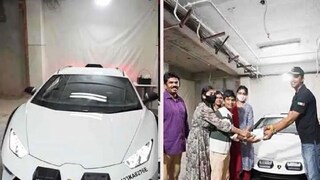 সাধারণ পোশাকে শোরুমে হাজির, ৪.৬১ কোটির ল্যাম্বারগিনি কিনে চমকে দিলেন বাবা-ছেলে, নেটপাড়ায় ভাইরাল
