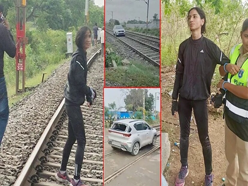 ভিডিও ক্লিপে, মহিলাকে একটি Kia Sonet গাড়ি রেলপথে চালাতে দেখা যায়। রিপোর্ট অনুযায়ী, রেলওয়ে কর্মী এবং পুলিশ কর্মীরা মহিলার গাড়ির পিছনে দৌড়ান তাকে থামানোর জন্য। প্রায় ২০ জন মিলে মহিলাকে গাড়ি থেকে বের করতে সমর্থ হন।