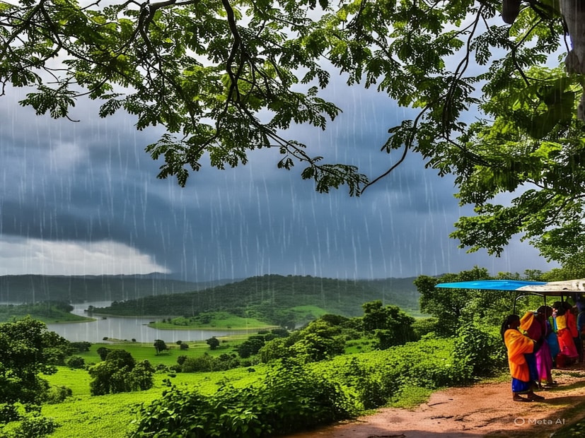 পাশাপাশি ঝোড়ো হাওয়া বইতে পারে। ভারী বৃষ্টি হতে পারে হাওড়া, হুগলি, নদিয়া, পূর্ব বর্ধমান,  বীরভূম, পুরুলিয়া, ঝাড়গ্রাম জেলায়। সঙ্গে ৩০ থেকে ৪০ কিলোমিটার বেগে দমকা ঝড় হতে পারে।
