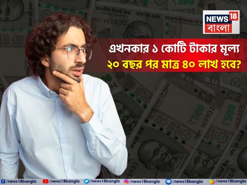 দেশে খুচরো মূল্যস্ফীতি নিয়ন্ত্রণ করা হলেও এখনও তা প্রায় ৪ শতাংশ হারে বৃদ্ধি পাচ্ছে। আমাদের বার্ষিক ভিত্তিতে প্রতিটি প্রয়োজনীয় পণ্যের জন্য ৪ শতাংশ বেশি ব্যয় করতে হচ্ছে। আগামী দিনে যদি বর্তমান হারে মুদ্রাস্ফীতি বাড়তে থাকে, তাহলে ২০ বছর পর কী হবে? কেউ কি ভেবে দেখেছেন যে, আজ যদি মাসিক ব্যয় ১ লাখ টাকায় মেটানো হয়, তাহলে কি ২০ বছর পরেও তা সম্ভব হবে? আজ যে ১ কোটি টাকার কথা বলা হচ্ছে, এই ১ কোটি টাকার আসল মূল্য কি ২০ বছর পরেও ১ কোটি টাকাই থাকবে?
