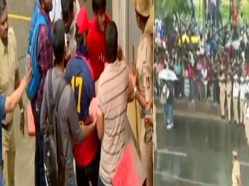 একজন অফিসার বলেন, মানুষ যেকোনও মূল্যে ভেতরে যেতে চেয়েছিল। তারা গেট বা প্রহরী দেখতে পেল না। তারা কেবল এগিয়ে যেতে থাকল। স্থানীয়রা জানিয়েছেন যে এর পরে পুলিশকে লাঠি চালাতে হয়েছিল, যার ফলে পদদলিত হয়েছিল।