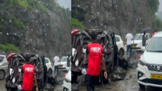 ভয়াবহ কাণ্ড মুম্বাই-পুনে এক্সপ্রেসঅয়েতে