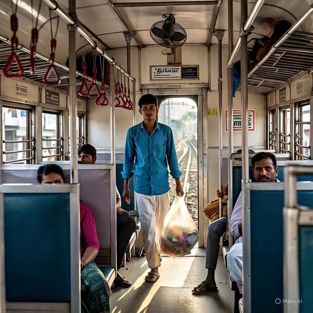 Indian Railways, Train passengers, viral video, railways, train, ৪৩ সেকেন্ডের এই ভিডিওতে ভিডিয়োয় দেখা গিয়েছে ট্রেনের স্লিপার কোচের ওই যাত্রীর কাণ্ড কারখানা দেখে হাসছেন তাঁর আশপাশে থাক যাত্রীরা৷ কেউ প্রতিবাদ করছেন না৷ বাধাও দিচ্ছেন না৷