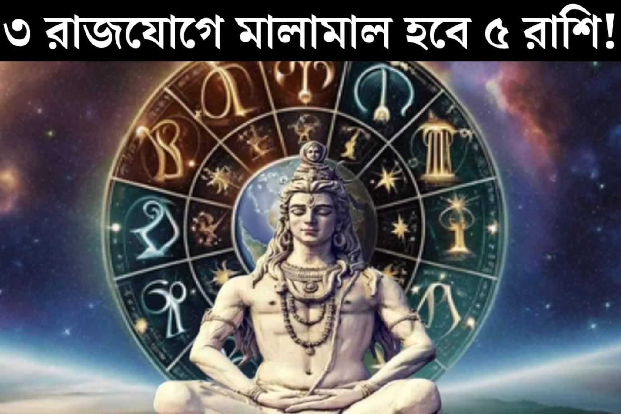 ২৪ বছর পর শ্রাবণের শিবরাত্রির দিনে দুর্লভ সংযোগ! ৩ রাজযোগে ৫ রাশির কপাল খুলবে