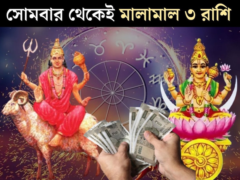 ২৮ জুলাই অর্থাৎ এই সোমবারটি এইবার খুবই বিশেষ হতে চলেছে। সপ্তাহের শুরুর দিনটিতেই দুটি গুরুত্বপূর্ণ গ্রহের স্থান পরিবর্তনের ফলে তৈরি হতে চলেছে বিশেষ যোগ। মঙ্গল এবং চন্দ্রের মহামিলন ঘটতে চলেছে এই দিনে। 
