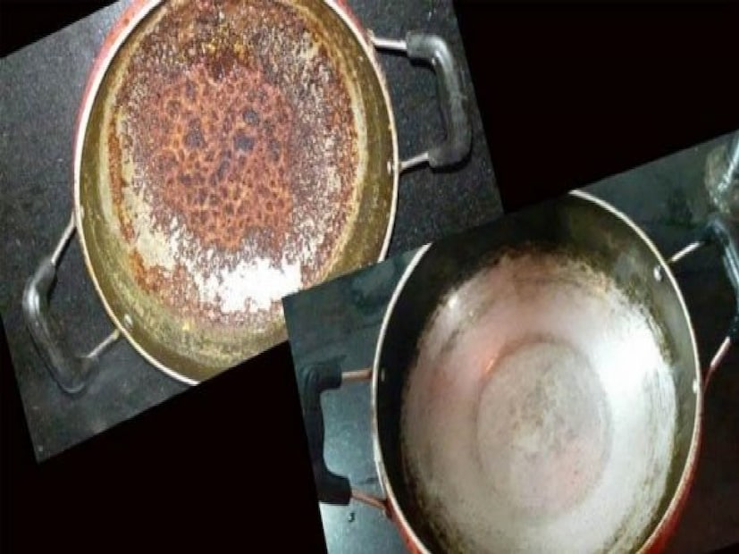 Kadai Cleaning Tips: রান্না করতে করতে কড়াই পুড়ে কালো তেলচিটে দাগ? ৫ টোটকায় পোড়া দাগ উঠে কড়াই হবে ‘নতুন’ ঝকঝকে Kadai Cleaning Tips: রান্না করতে করতে কড়াই পুড়ে কালো তেলচিটে দাগ? ৫ টোটকায় পোড়া দাগ উঠে কড়াই হবে ‘নতুন’ ঝকঝকে