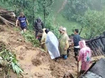 দার্জিলিংয়ে ধসের ফাইল ছবি