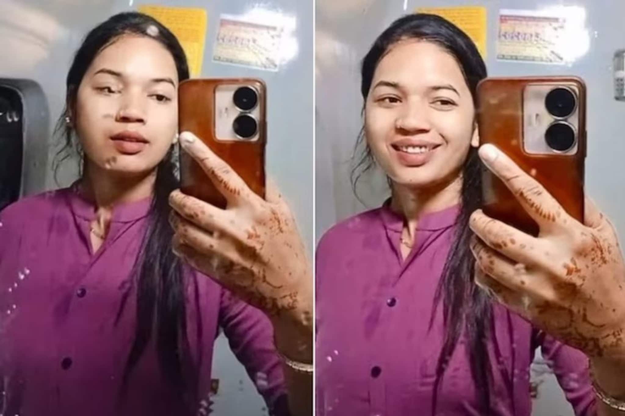 ট্রেনের টয়লেটে ঢুকেই শুরু, ক্যামেরা অন করে যা দেখাল 'সুন্দরী' মেয়েটি...! ছিটকে গেল সকলে