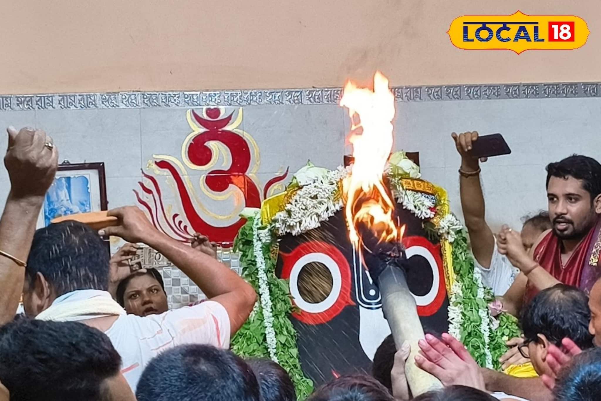 রথযাত্রার পঞ্চম দিনে মাহেশে মহা সমারোহে পালিত হল হোড়াপঞ্চমী উৎসব