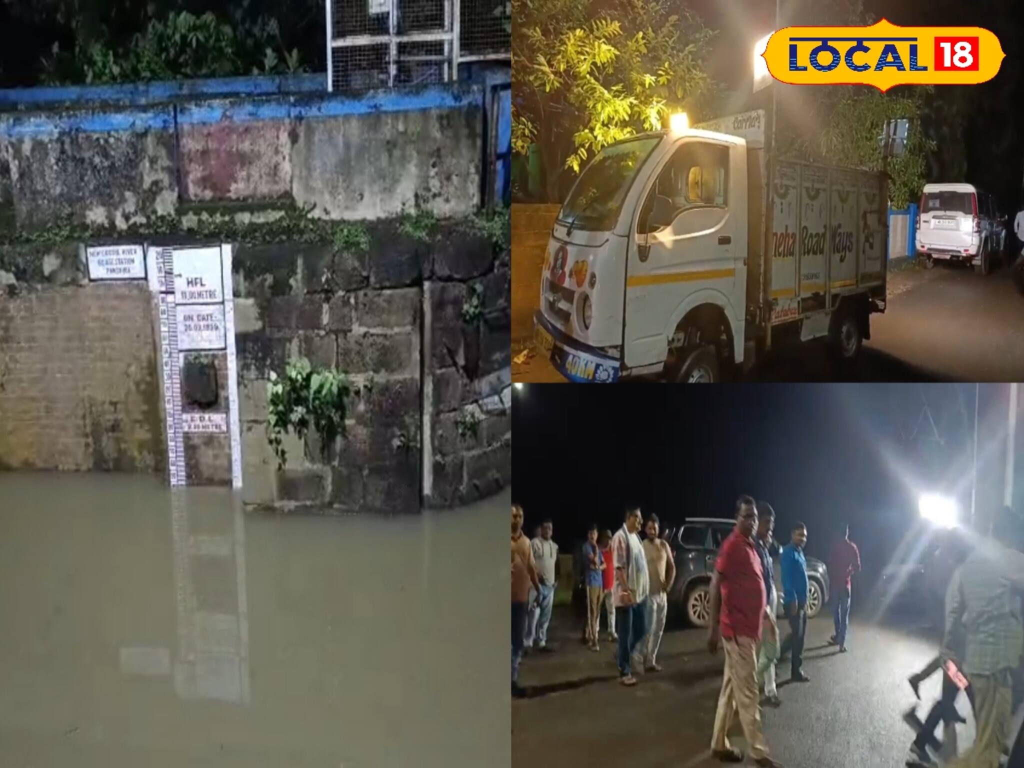 দক্ষিণবঙ্গ জুড়ে টানা বৃষ্টি, রাতভর নদী পাড়ে প্রশাসনের পেট্রোলিং! 