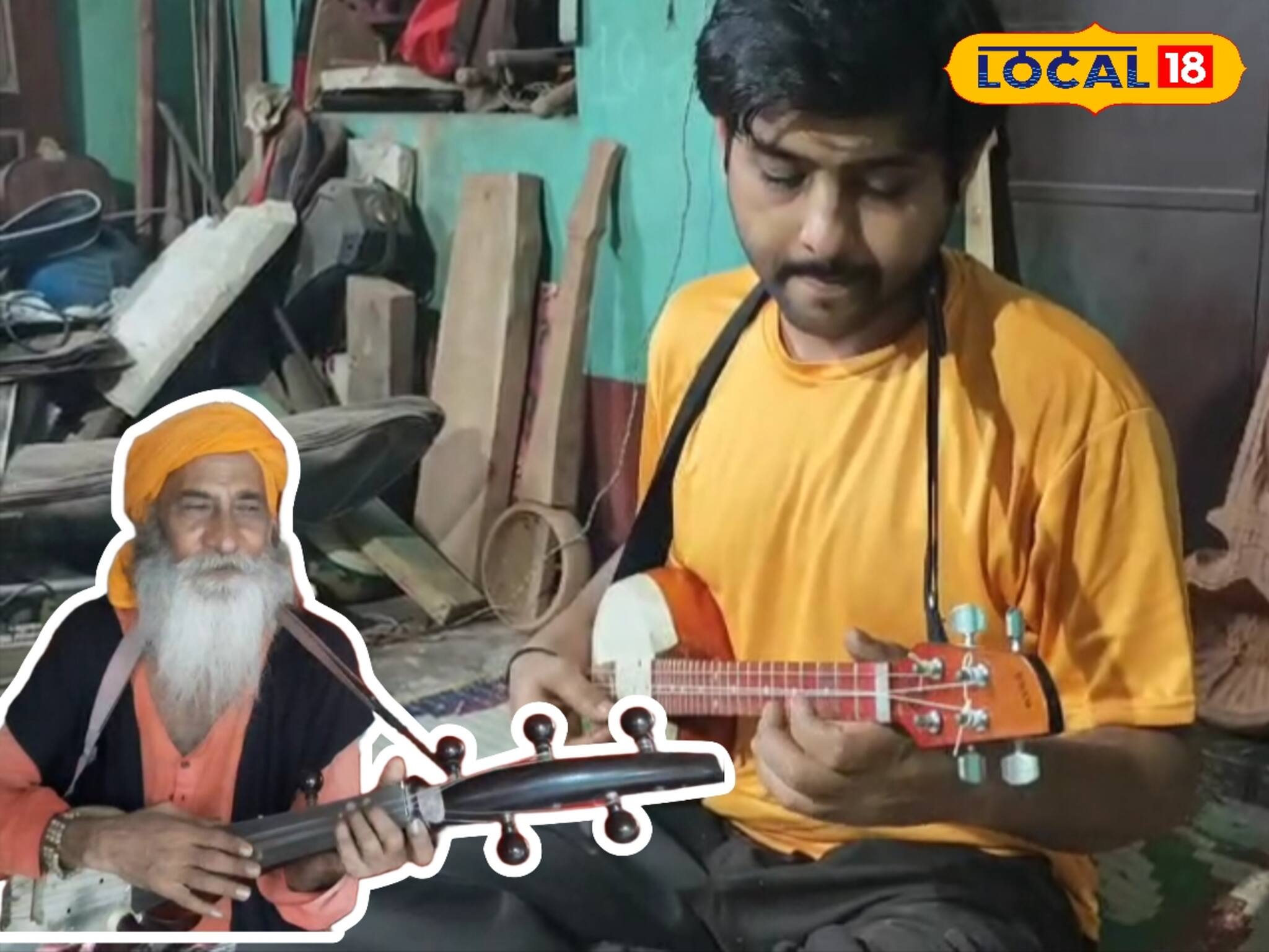 গান গাইতে গাইতে বানিয়ে চলছেন নিত্যনতুন বাদ্যযন্ত্র! নদিয়ার এই যুবককে চিনছে গোটা বিশ্ব!