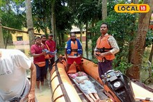 স্পিড বোটে করে গিয়ে অসুস্থকে  উদ্ধার করে নিয়ে আসা হল চিকিৎসার জন্য