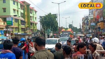 পথ দুর্ঘটনা ঘিরে উত্তেজনা