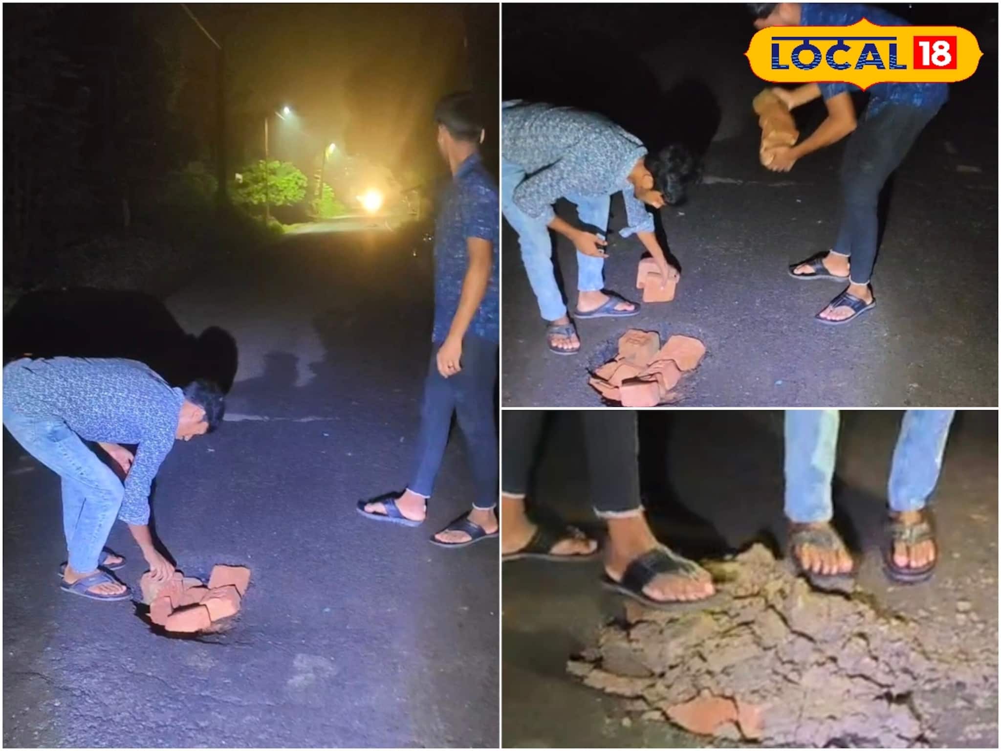 রাস্তায় আর একটাও দুর্ঘটনা ঘটবে না! রাত জেগে দুই যুবক যা করলেন, চমকে উঠবেন আপনিও