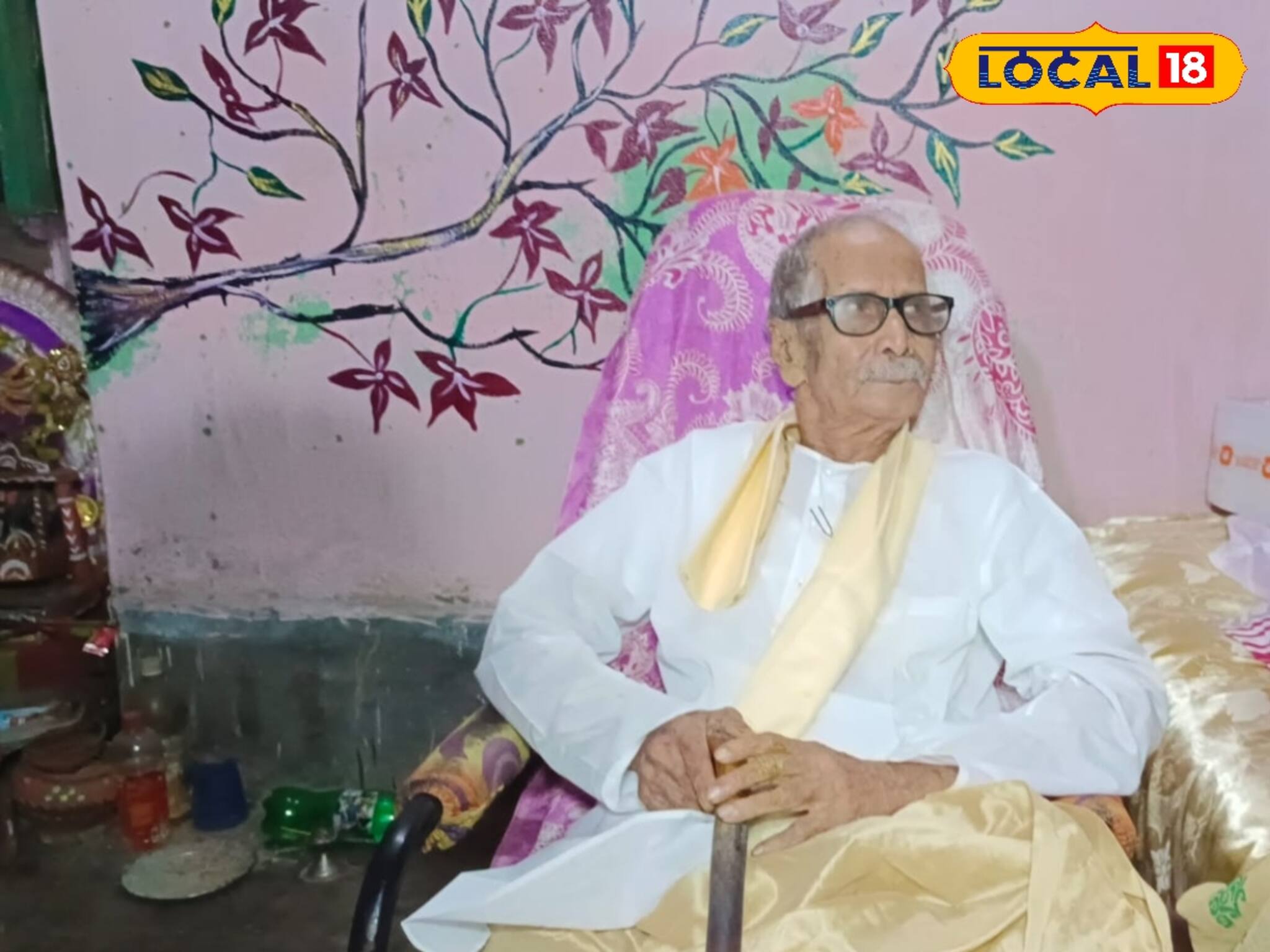 শতবর্ষেও সতেজ সোনারপুরের শান্তিময়! এখনও আবৃত্তি করে শোনান প্রিয় কবির কবিতা