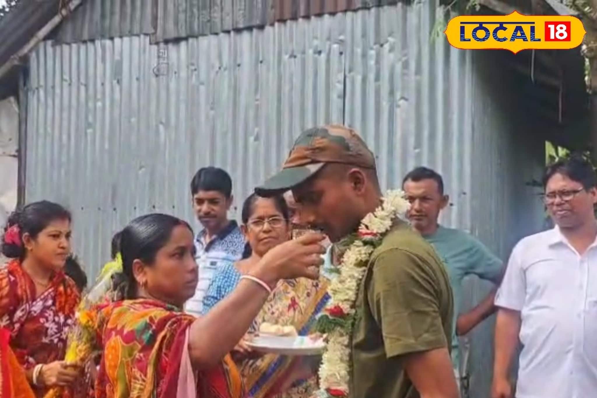 অপারেশন সিঁদুরের গুরুদায়িত্ব পালন করেছিলেন, বাংলার ছেলে বাড়ি ফিরতেই শুরু উৎসব