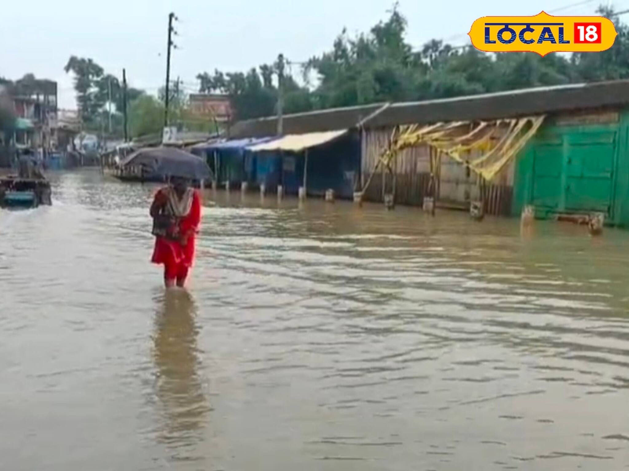 ঘাটাল মহকুমায় ফের বাড়ছে বন্যার জল