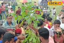 শিব ভক্তদের হাতে চারাগাছ তুলে দিয়ে পরিবেশ সচেতনতার বার্তা সাগরদিঘীতে