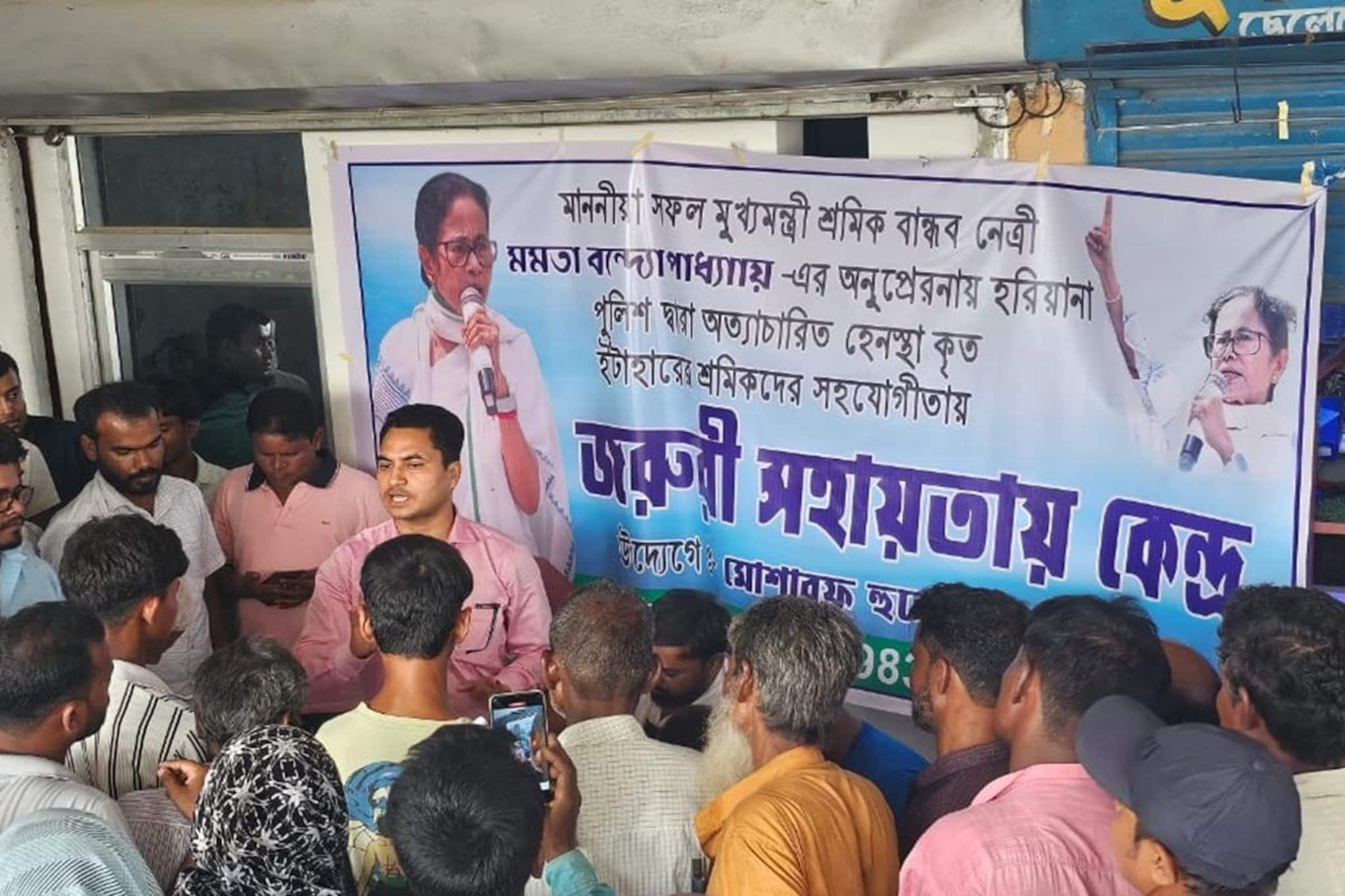 পরিযায়ী শ্রমিকদের জন্য ক্যাম্প বিধায়কের, সমস্যায় পড়লেই যোগাযোগের নম্বর দিয়ে রাখলেন