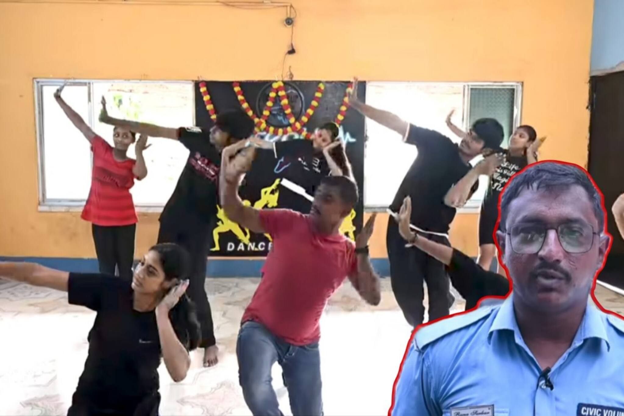 নাচই তাঁর নেশা, বারাসতের সিভিক ভলান্টিয়ার তৈরি করেছেন ডান্স আকাদেমি